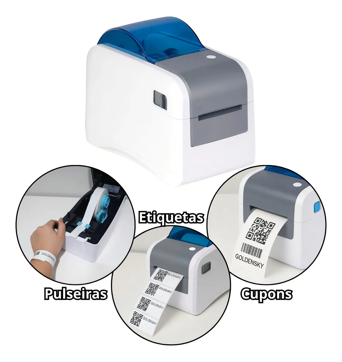 Impressora Térmica de Pulseiras ISD 14 - Imagem 5